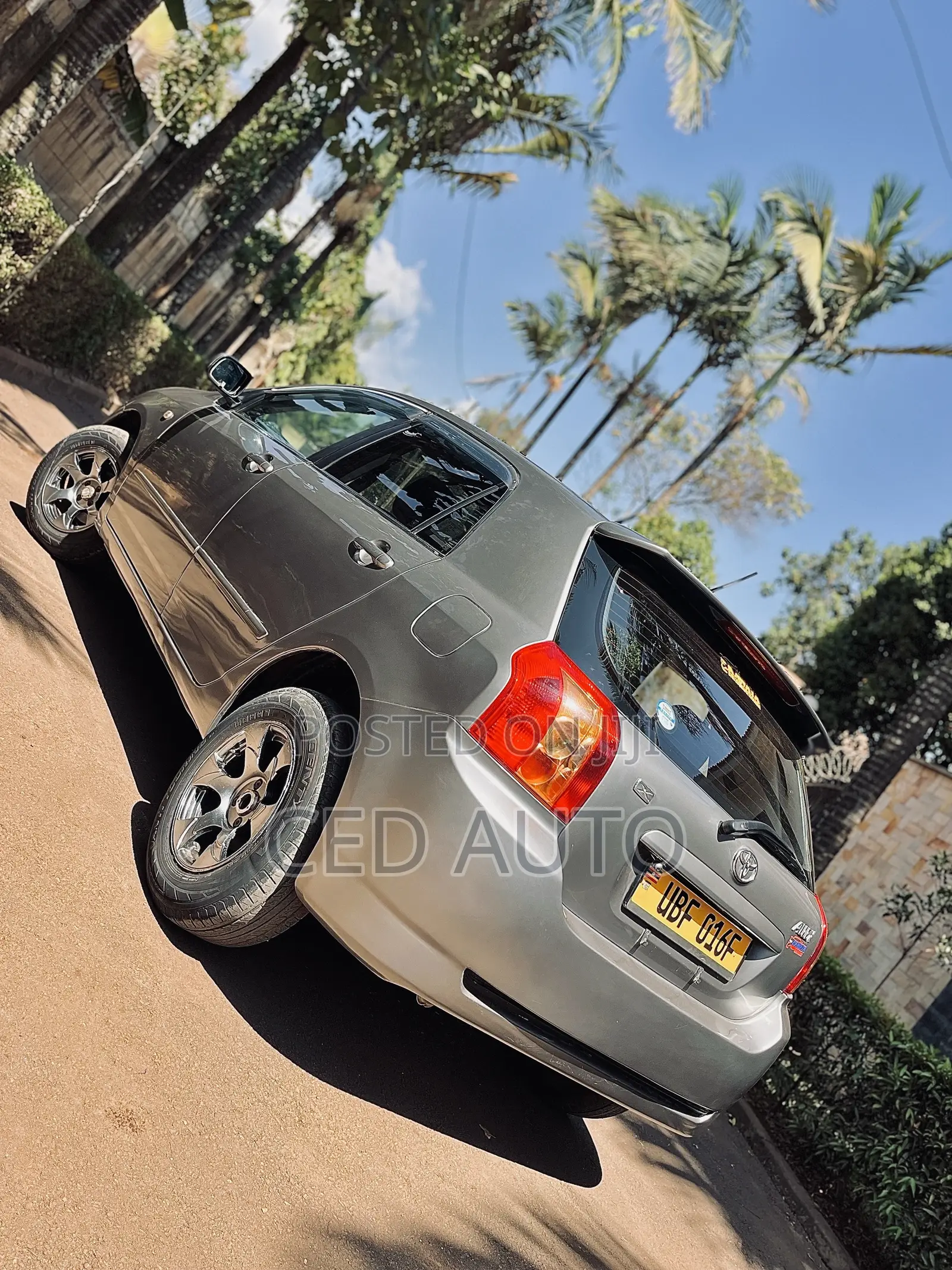 Toyota Allex 2006 Gray