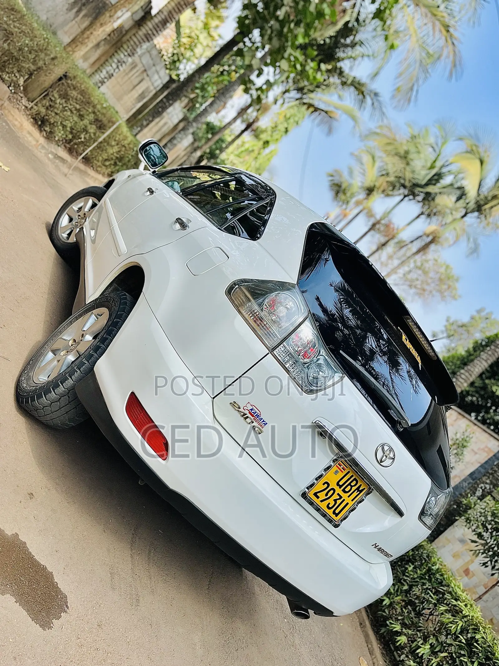 Toyota Harrier 2008 White