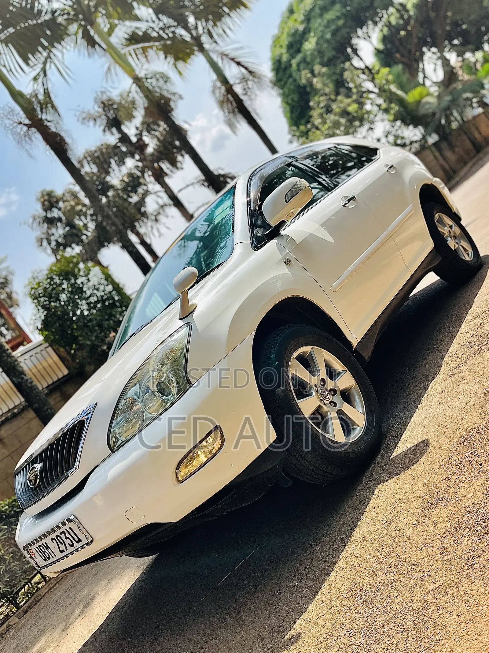 Toyota Harrier 2008 White
