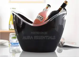 Black Wine Gondola Bucket