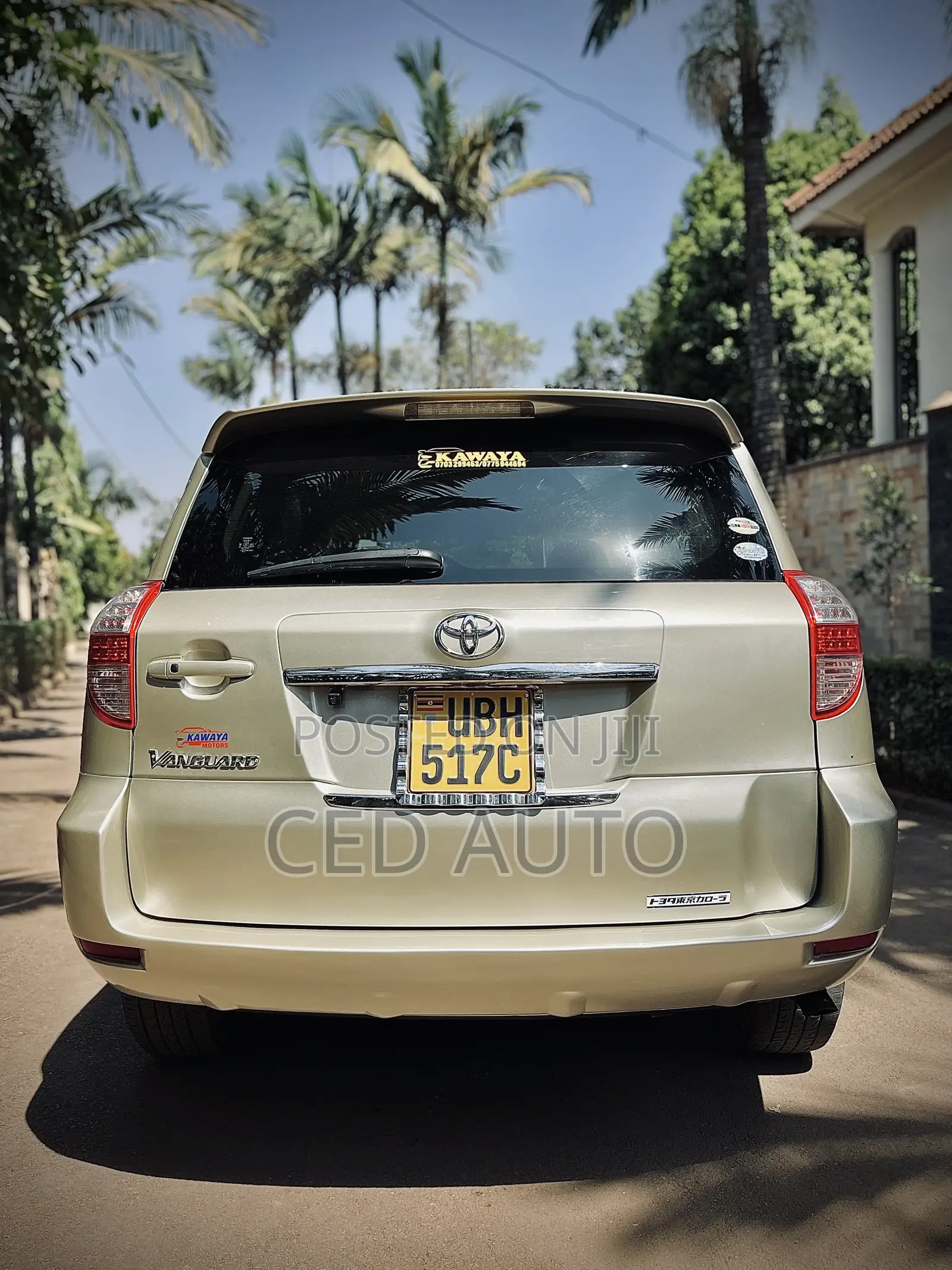 Toyota Vanguard 2008 Gold