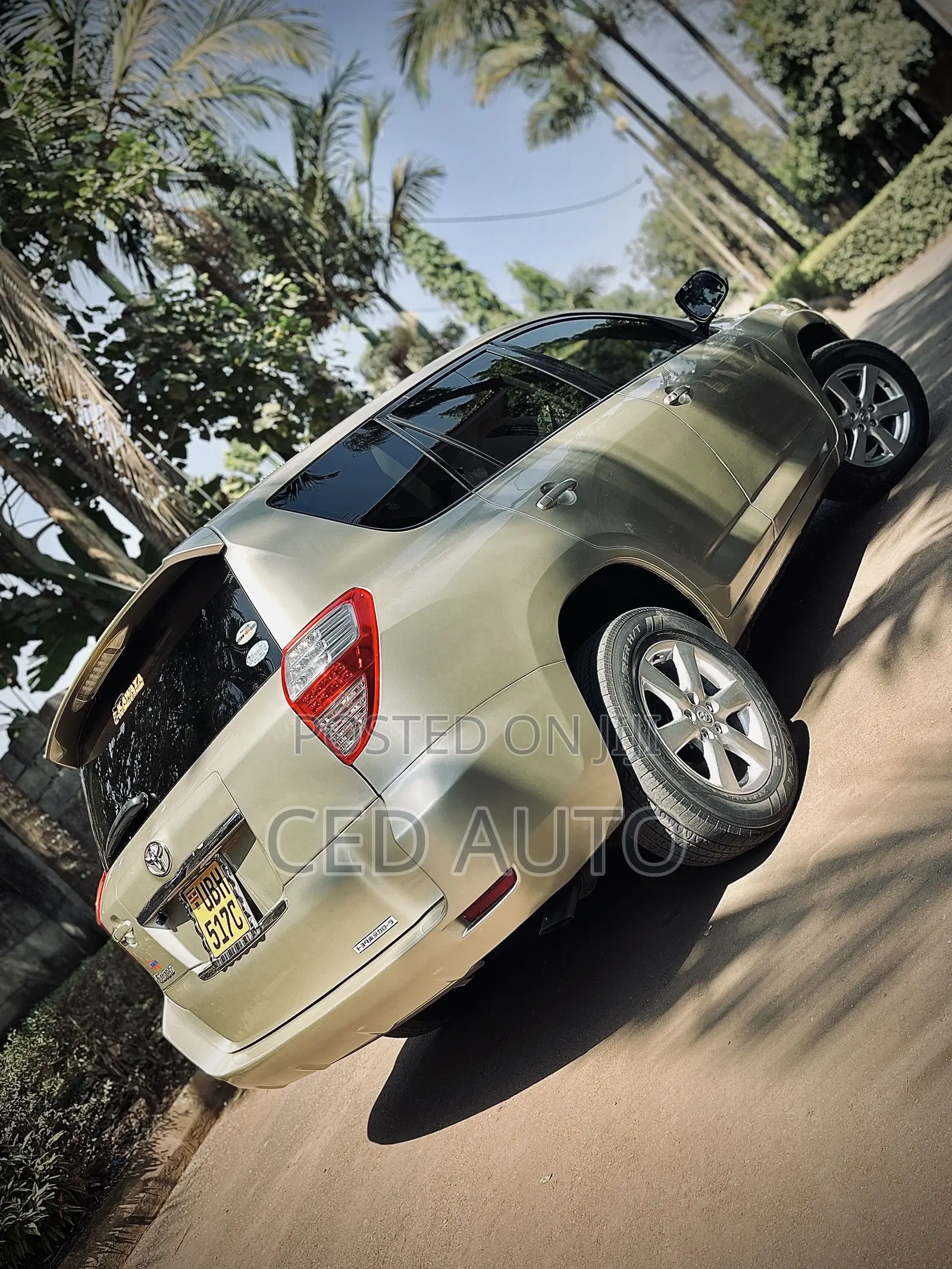 Toyota Vanguard 2008 Gold