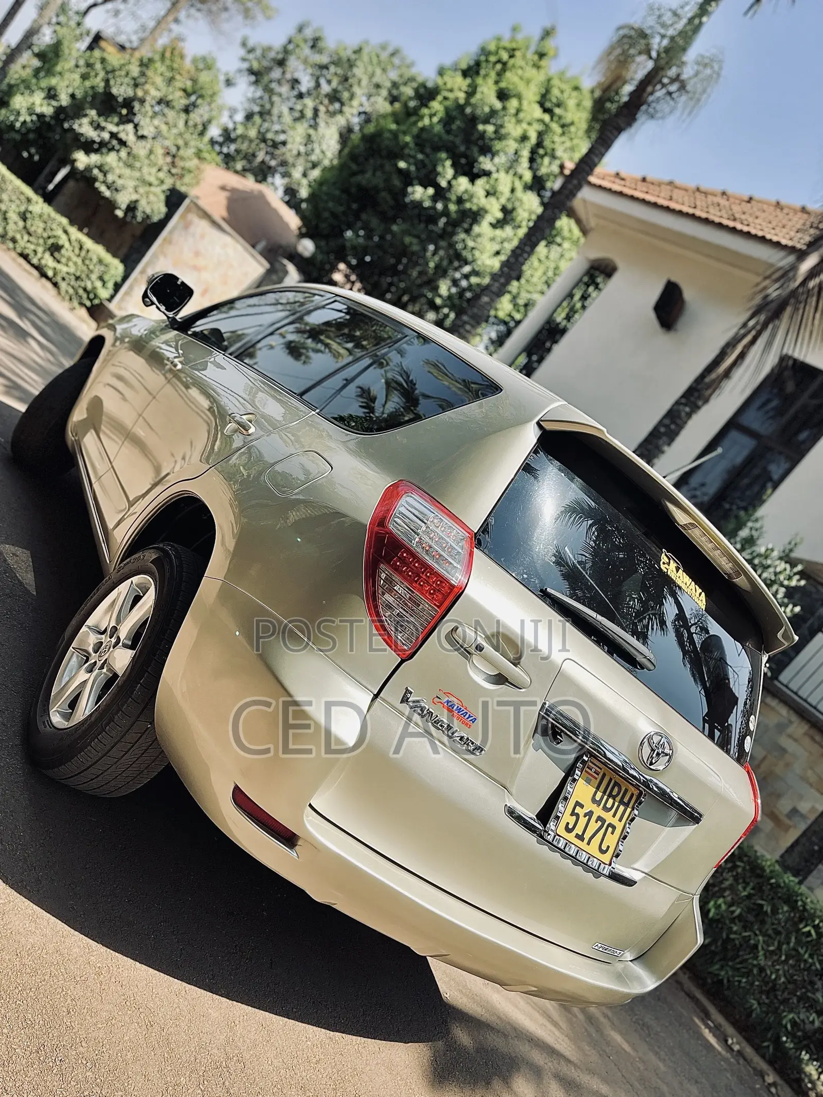 Toyota Vanguard 2008 Gold