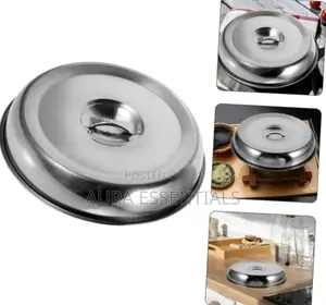 Dome Food Lid Stainless Steel Plate Cover (26cm)