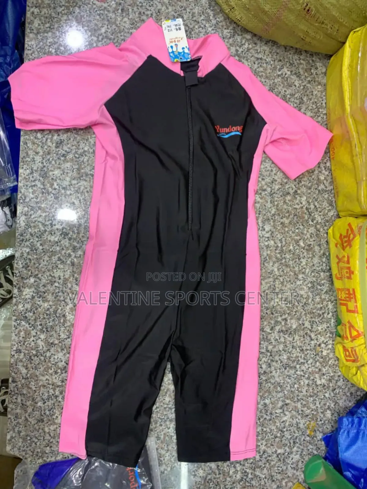 Blue Colors With Black Colour Swimming Costume for Kids