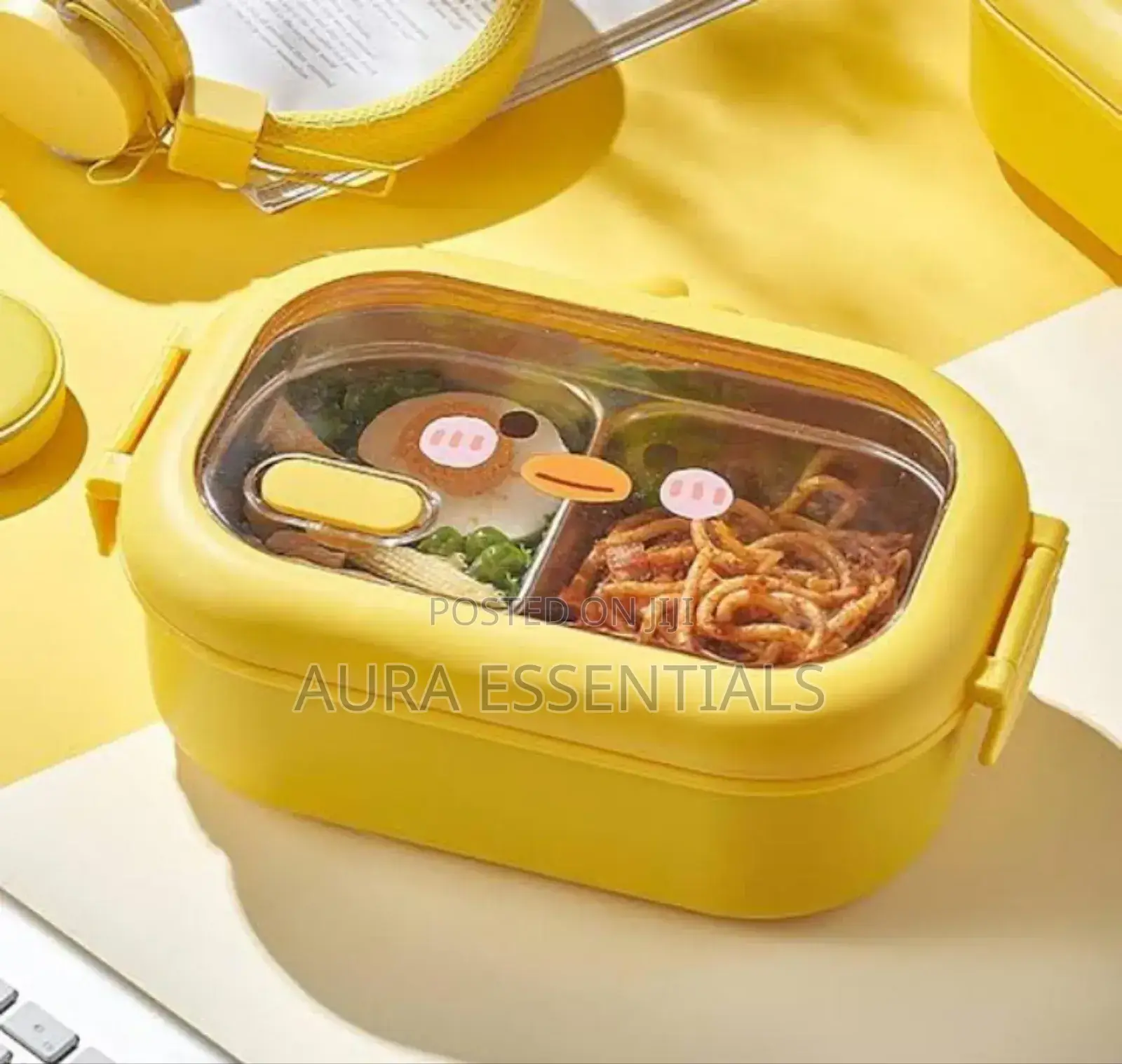 Little Yellow Duck Stainless Steel Lunch Box