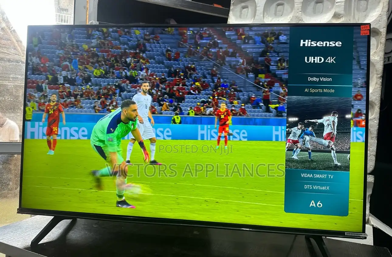 Brand New Hisense 50” A6 Series Uhd Smart Tv