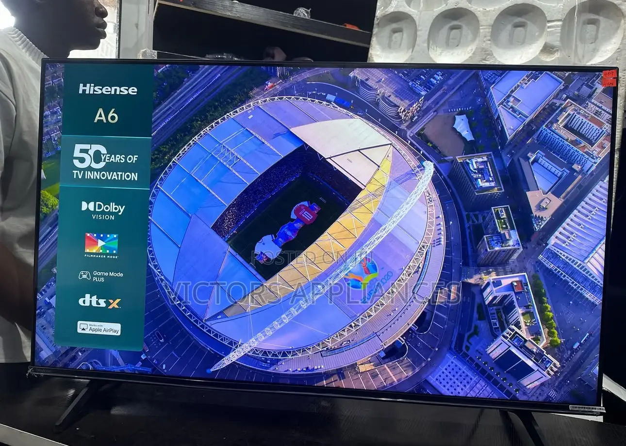 Brand New Hisense 50” A6 Series Uhd Smart Tv