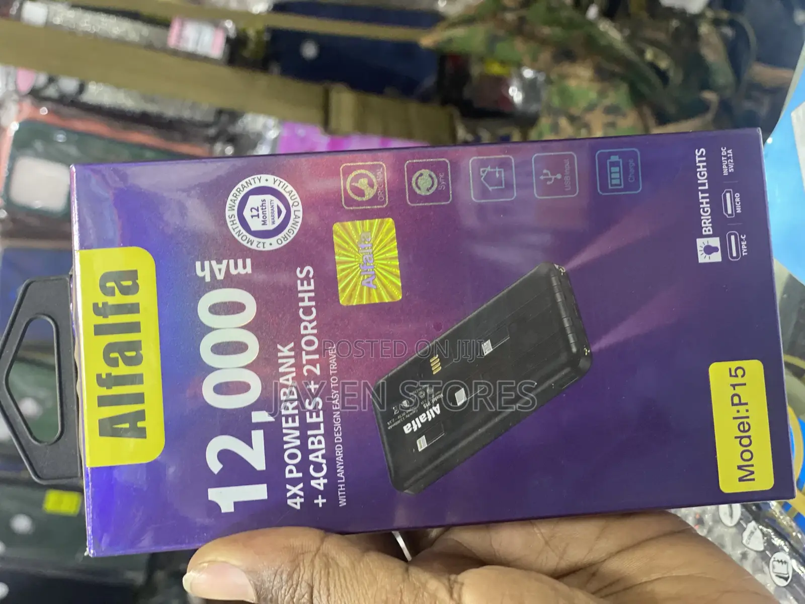 Alfalfa 12000mah 4x Power Bank