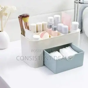 Double Layer Makeup and Cosmetic Organizer