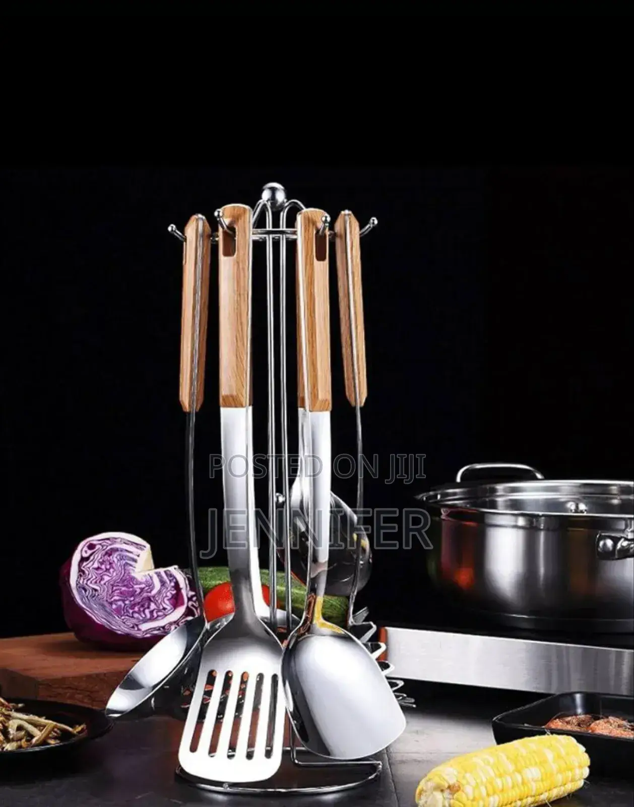 Durable Stainless Steel Kitchen Utensils Set