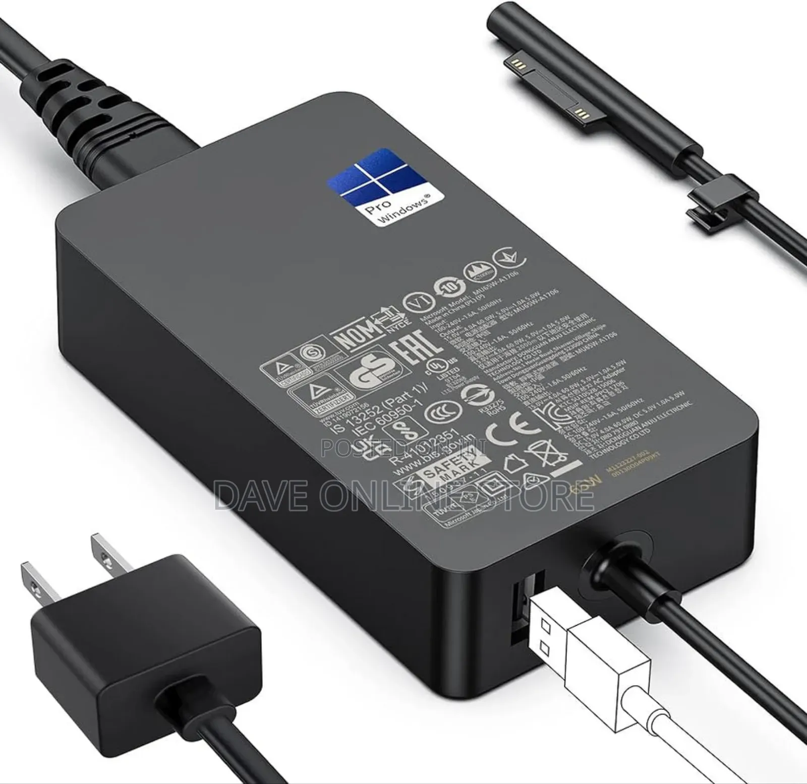 Microsoft Surface Charger 65w