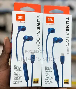 JBL Tune 310c Usb-C Blue