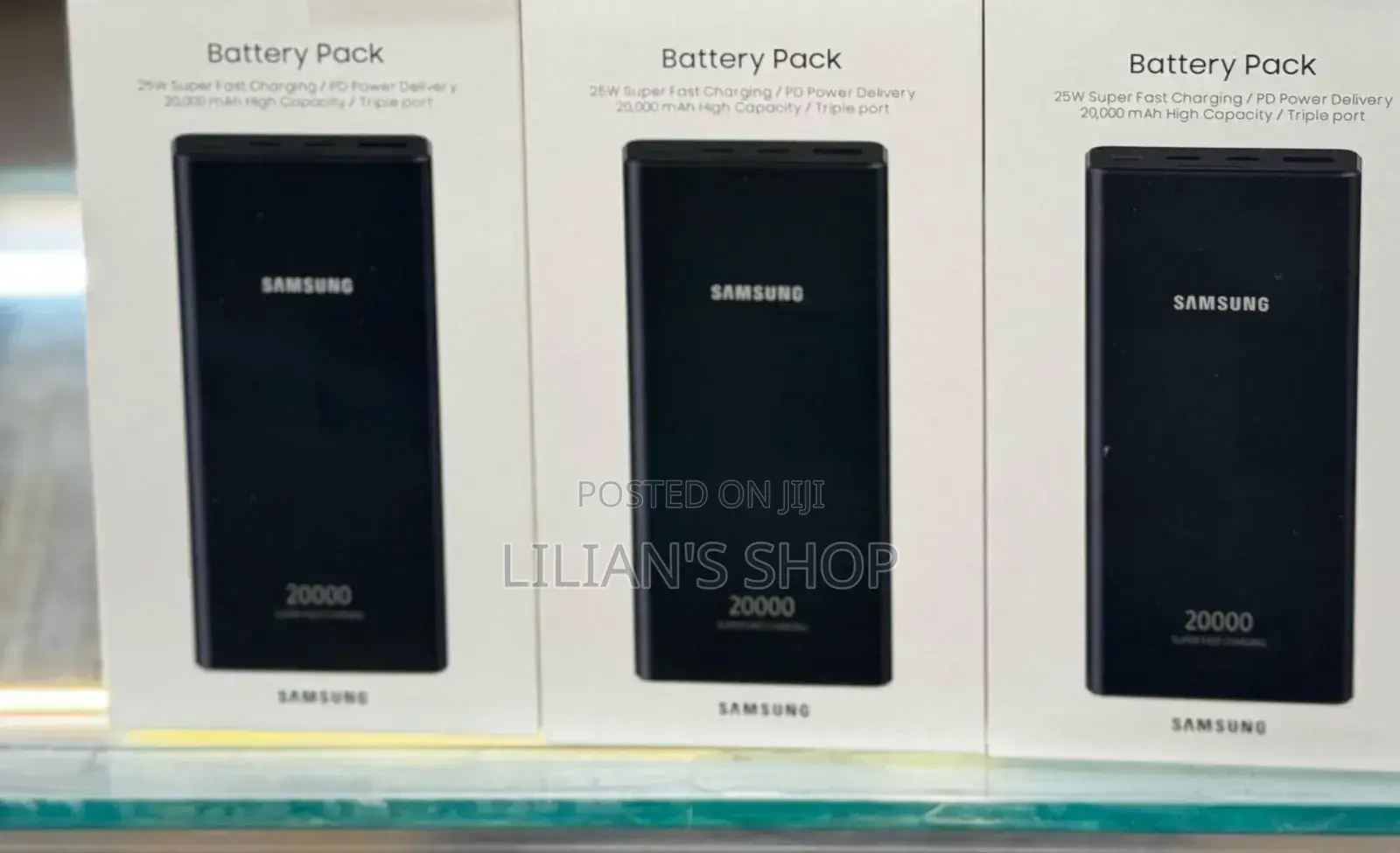 Samsung Battery Pack 25w Super Fast Charging 20,000 Mah