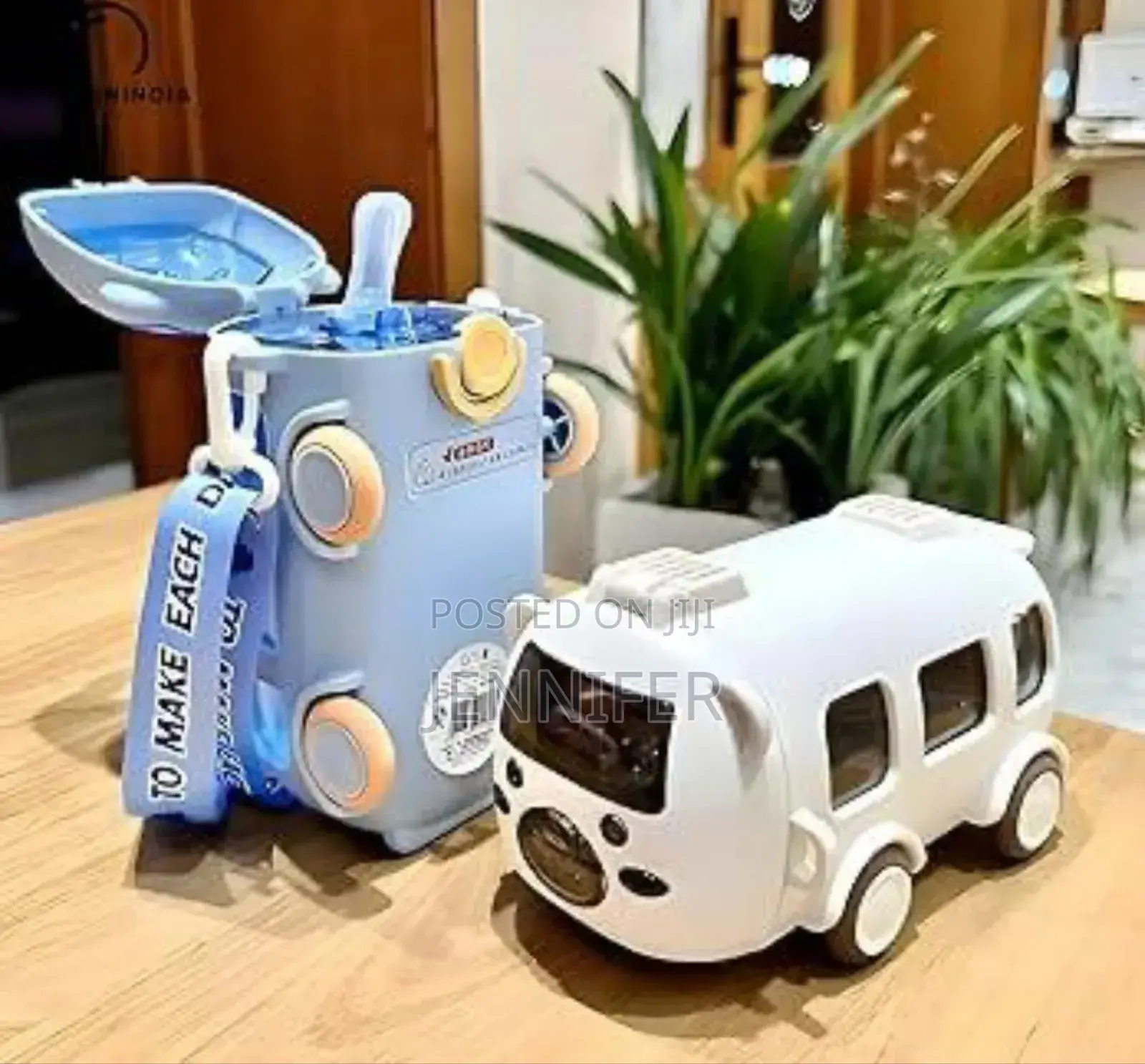Kid's Bear Bus Water Bottle