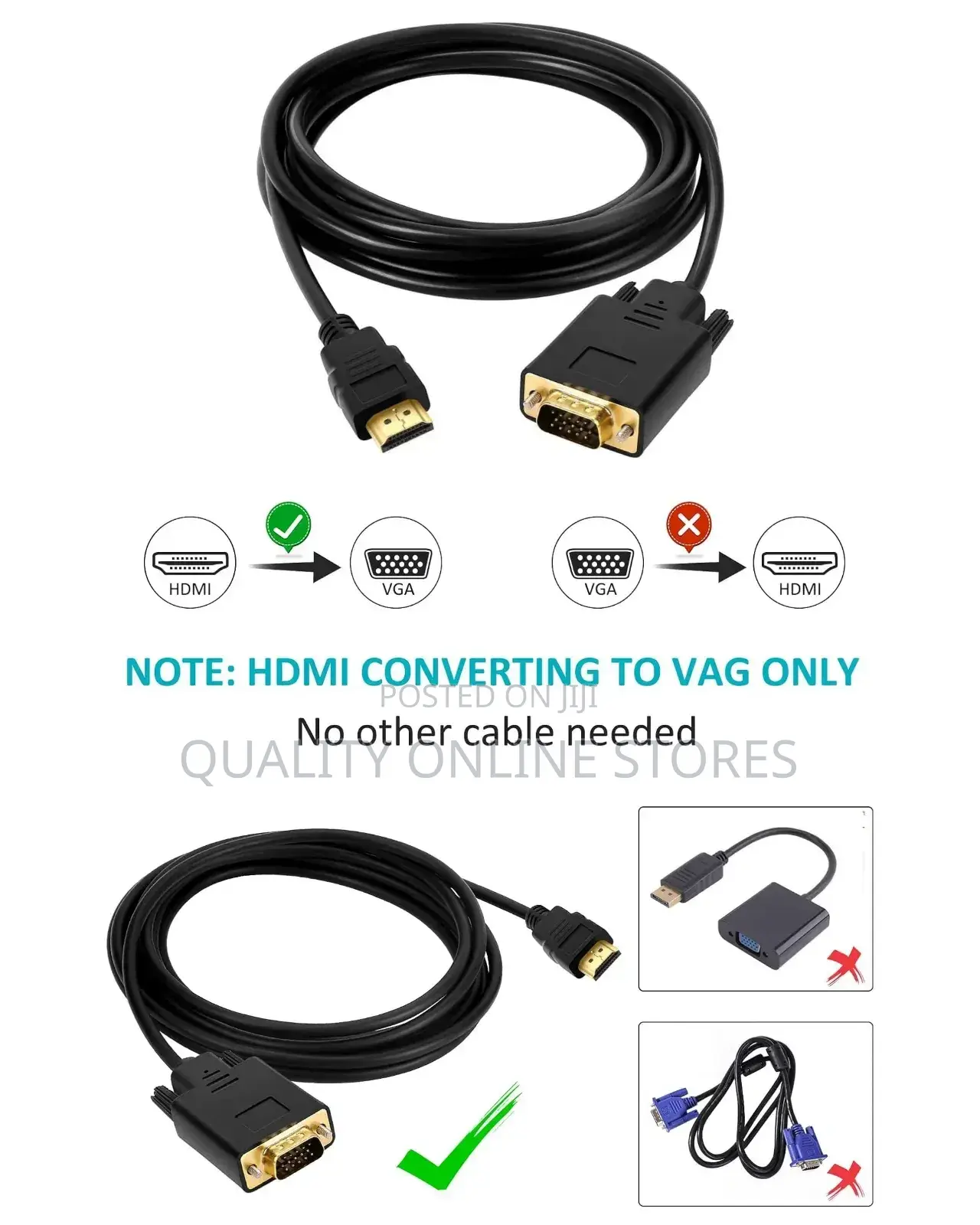 Black Hdmi Cable