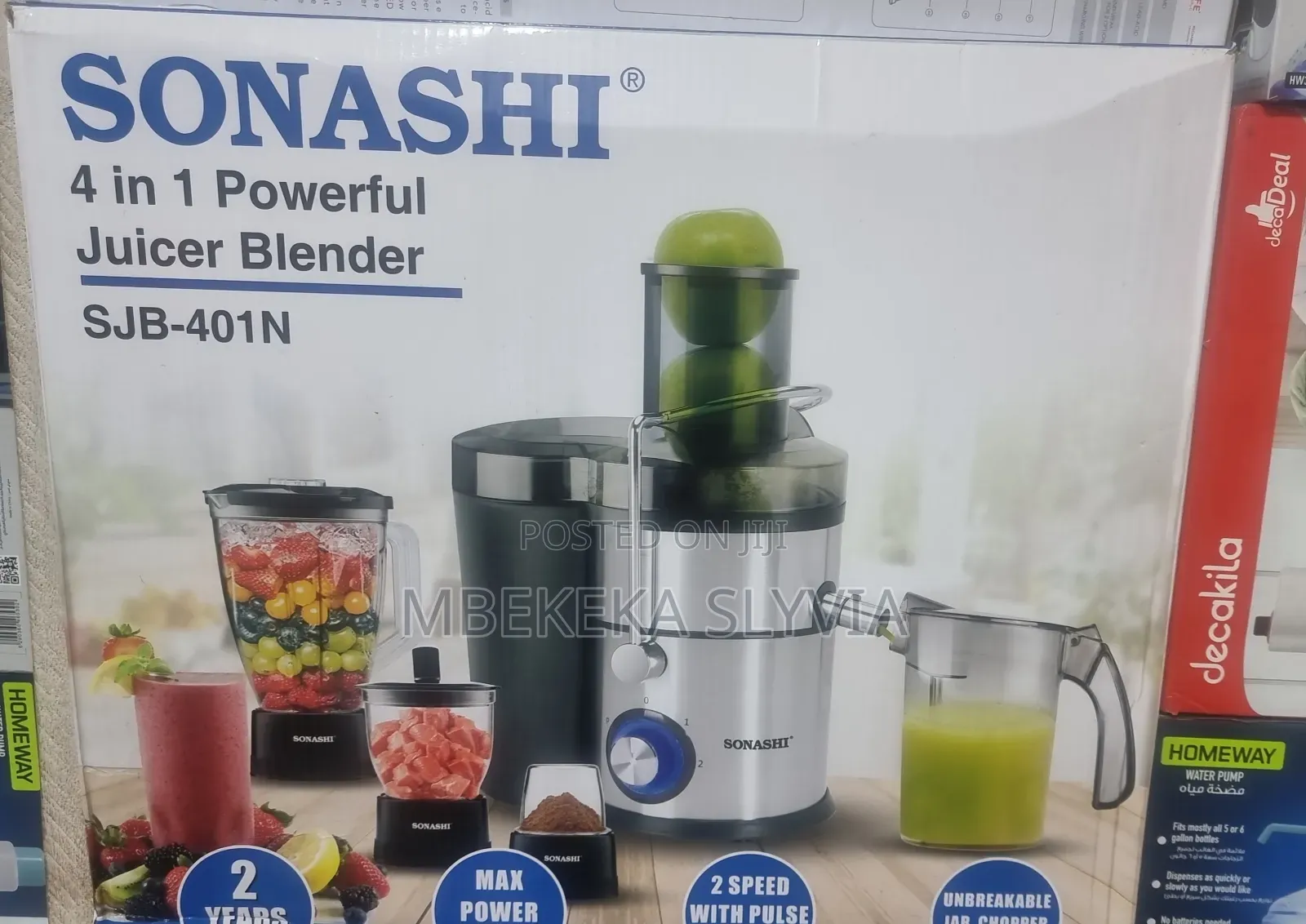 Juicer Sonashi 4 in 1 Powerful Blender