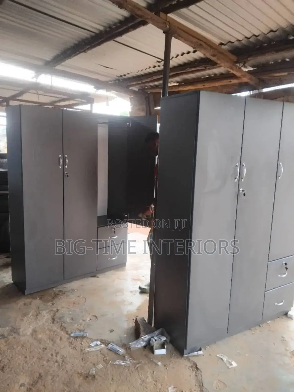 Excellent Wardrobes 4by6ft -Gray