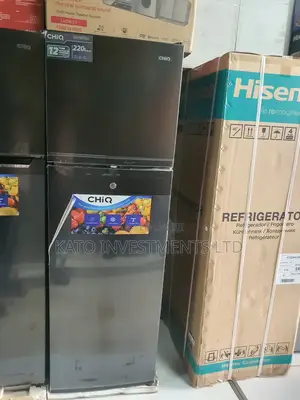 220litrs Chiq Fridge Black