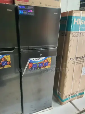 220litrs Chiq Fridge Black