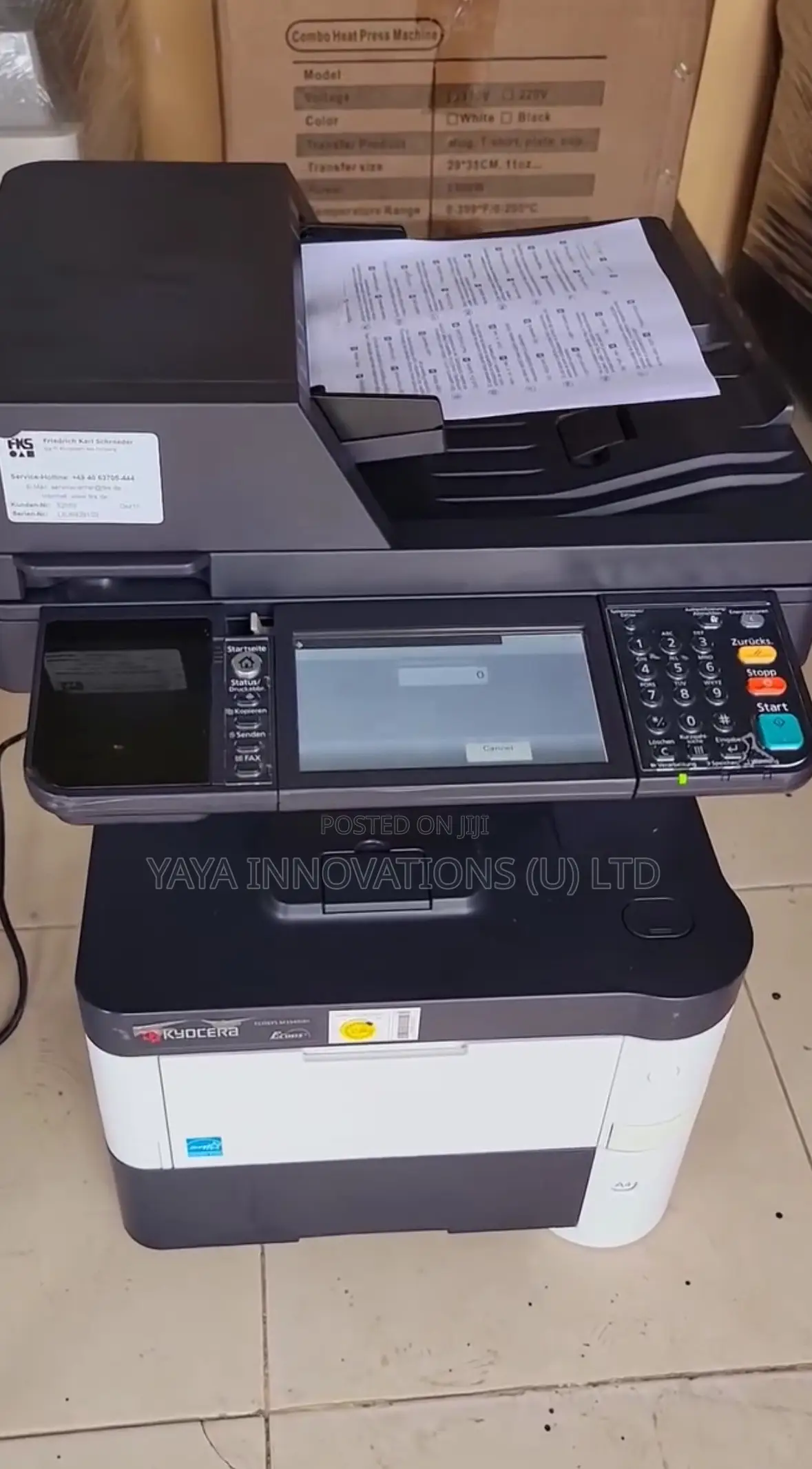 Kyocera Ecosys 3540 - Free Toner