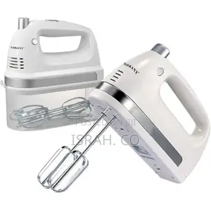 .Sokany Table Stand 5 Speed Hand Mixer With Box Electric