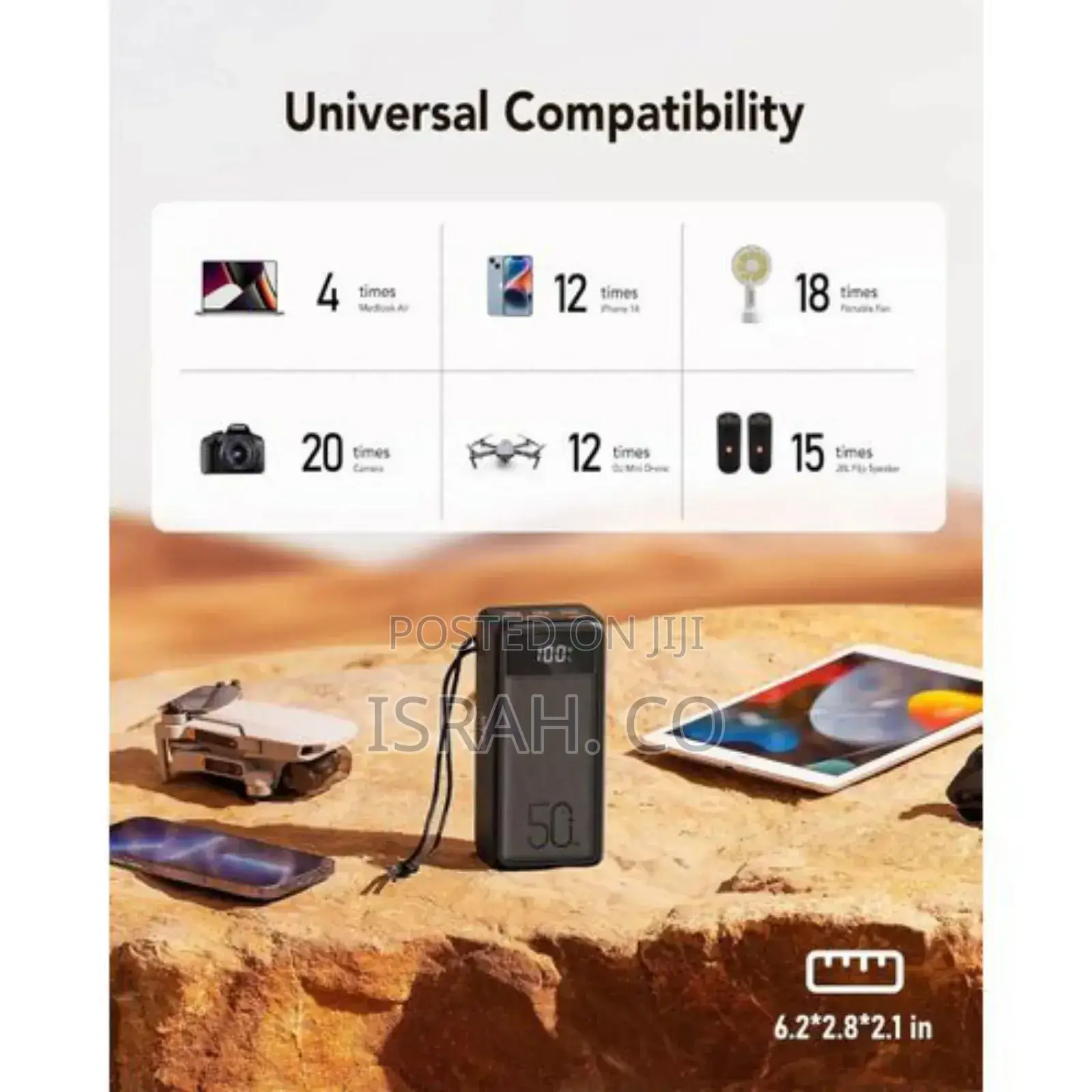 Veger 50000mah 130w Laptop Power Bank With High-Speed