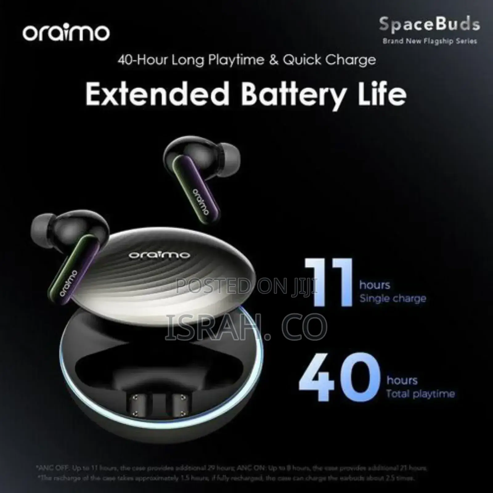 Oraimo Otw 630 Spacebuds Hybrid Anc TWS True Wireless