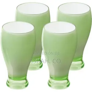 4piece Acrylic Juice Tumbler Cups and 1 Piece Jug Water Set-