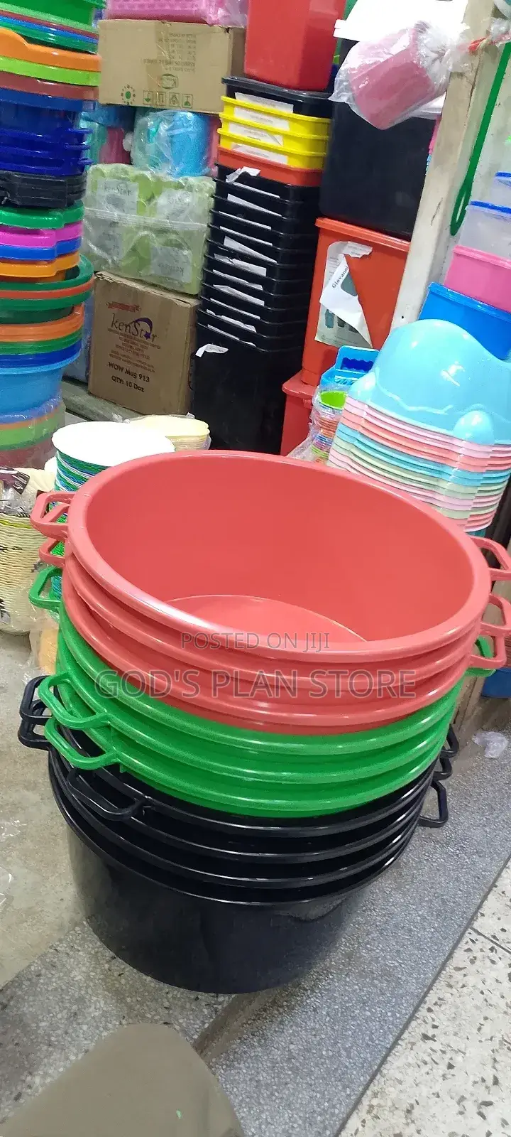40litres Plastic Basins Mukwano
