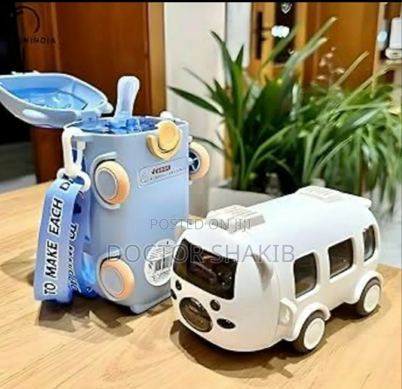 Luxurious Kids Cute Bear Portable Water Bottle 500ml