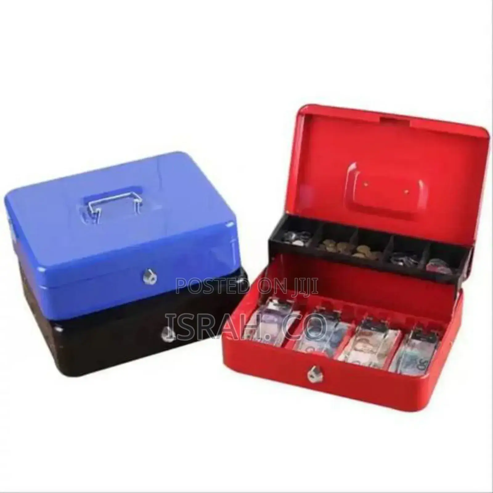 1pc Portable Money Cash Register Box Container Tray Cashier