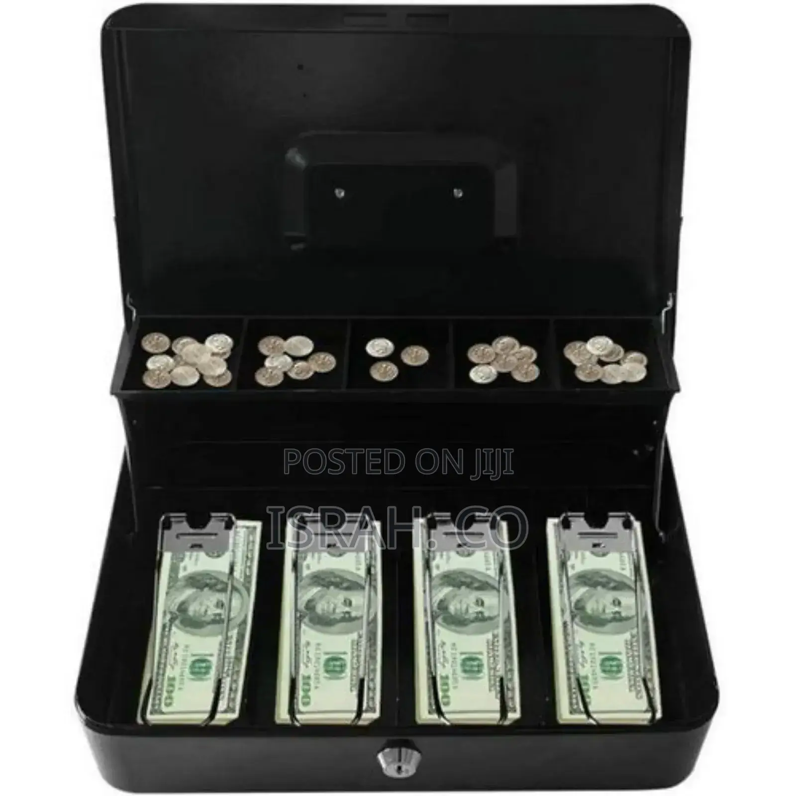 1pc Portable Money Cash Register Box Container Tray Cashier