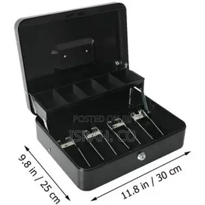 1pc Portable Money Cash Register Box Container Tray Cashier
