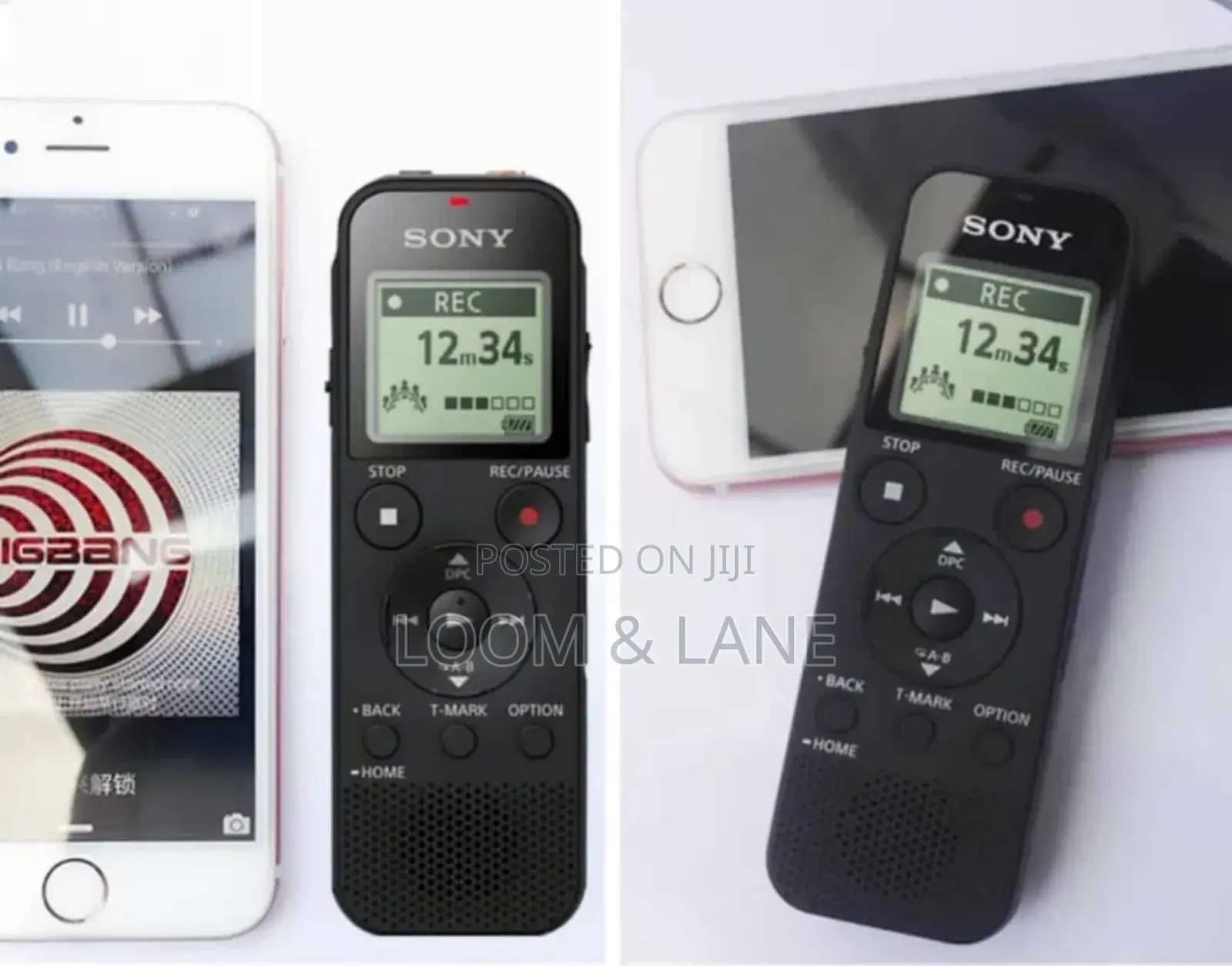 New Sony Sound Recorder-Black