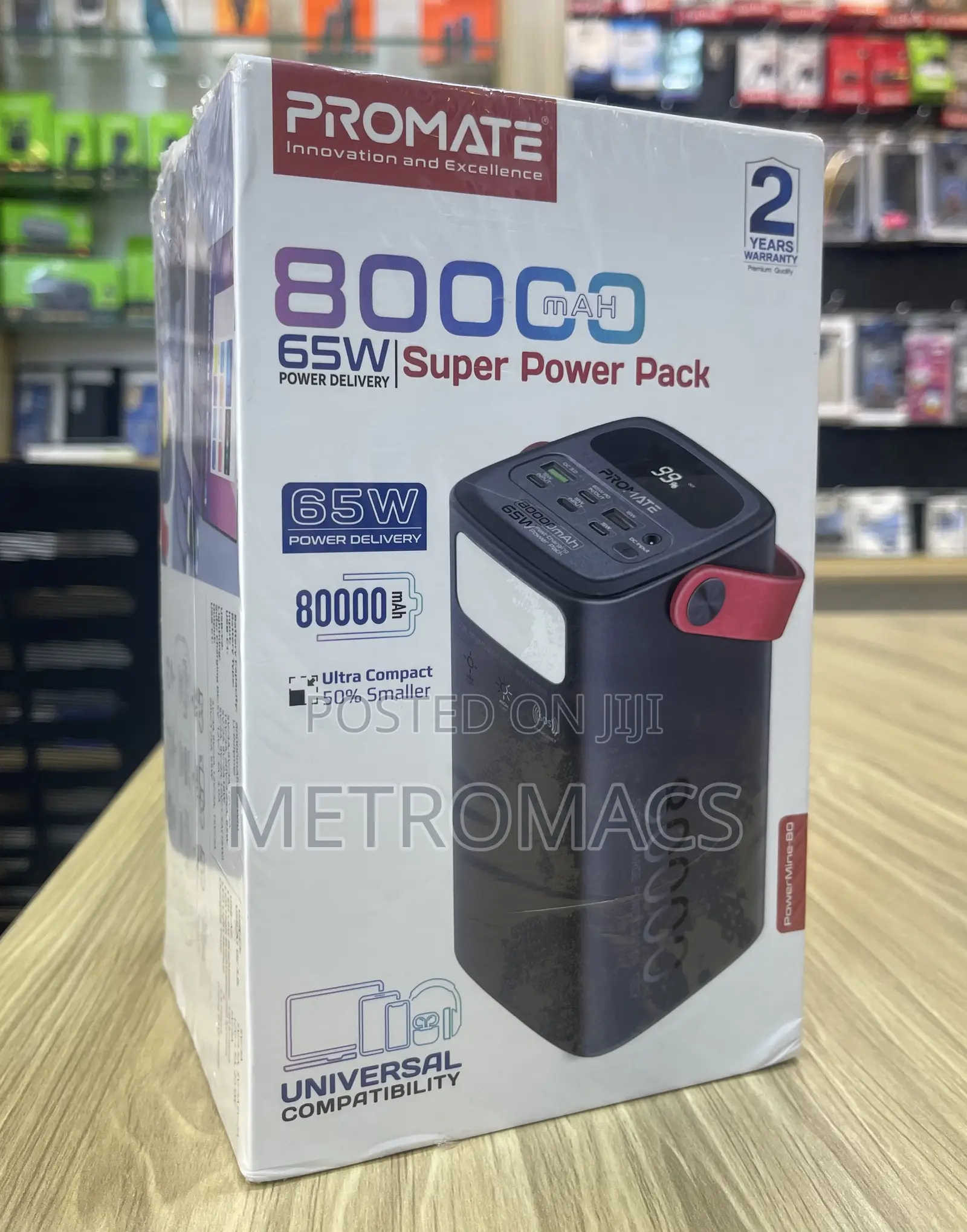 80,000mah Promate Super Power Bank