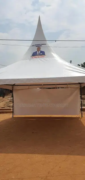 50-Seater Tent With One Side Flap and Logo/Brand if Needed