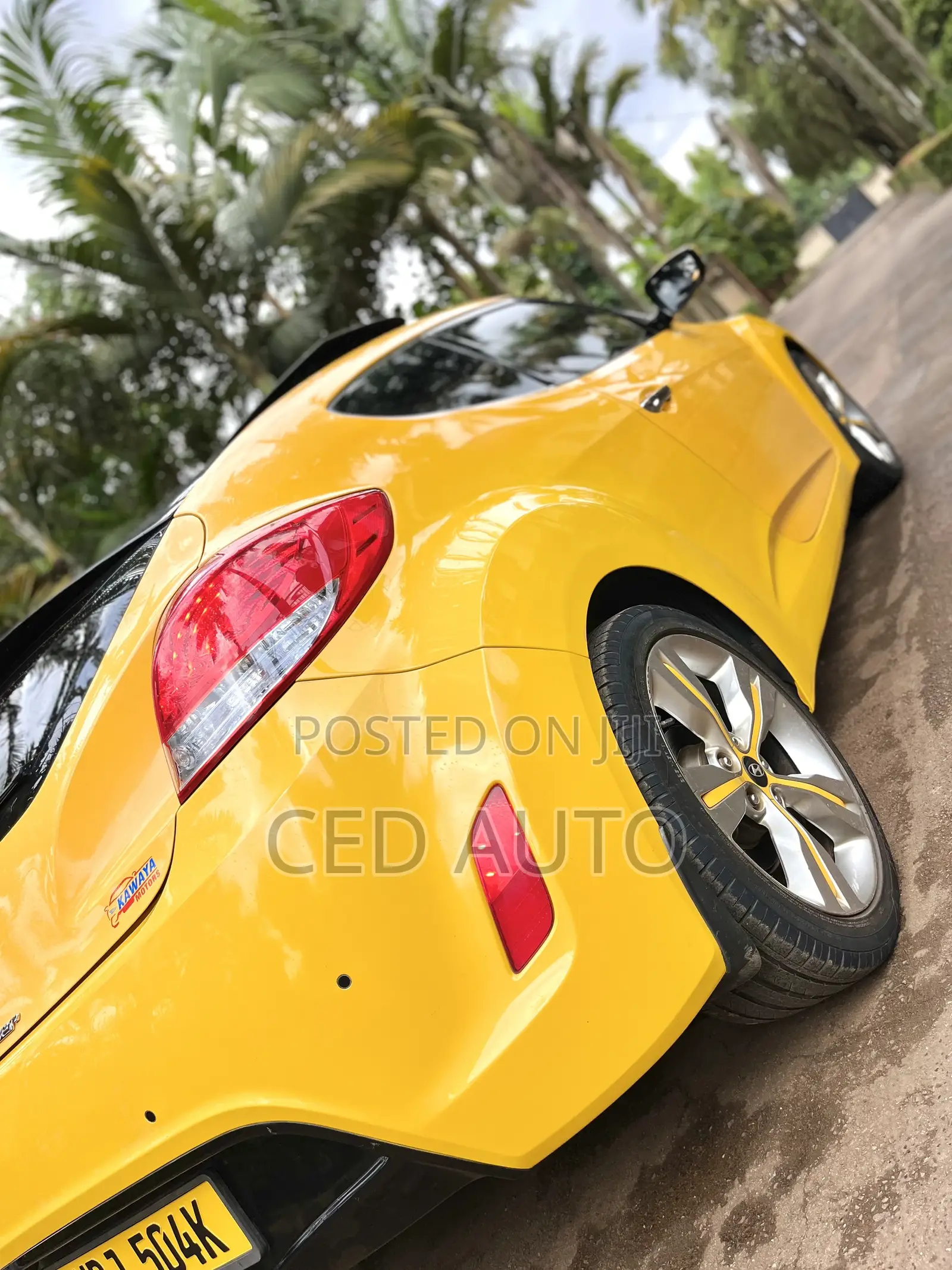 Hyundai Veloster 2015 Yellow