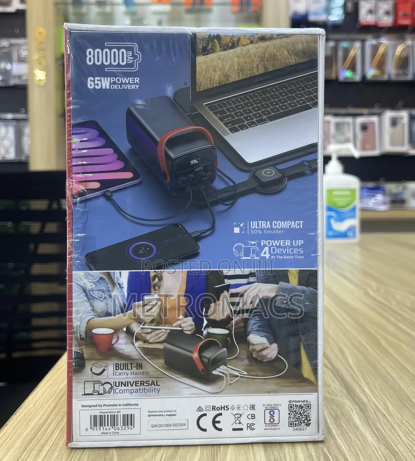 80,000mah Promate Super Power Bank