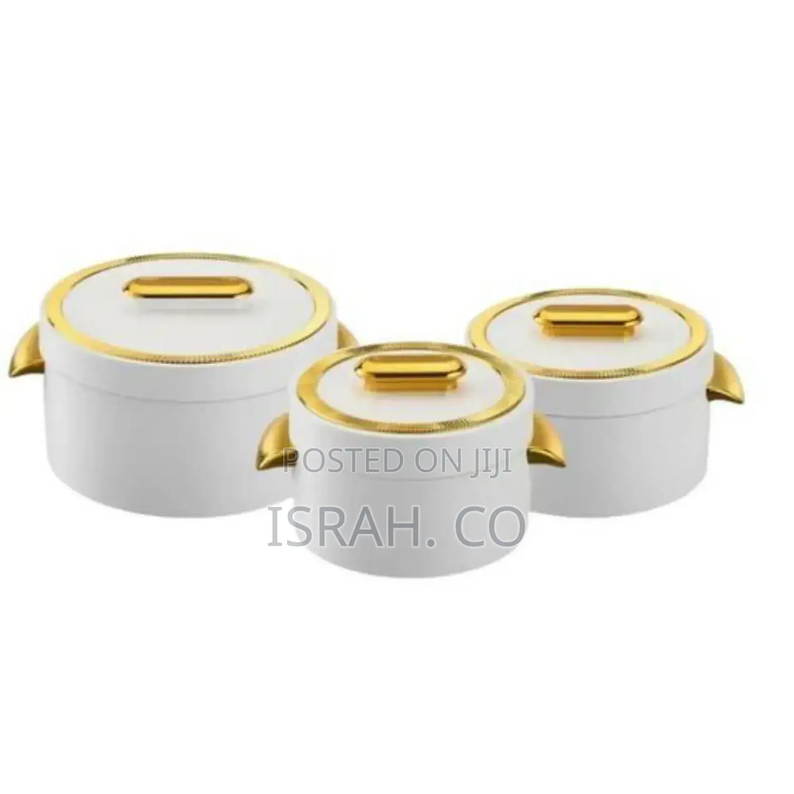 3 Pieces of Steel Hot Pot Plastic Bento Lunch Box Thermos