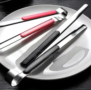 Stainless Steel Korean BBQ Tongs
