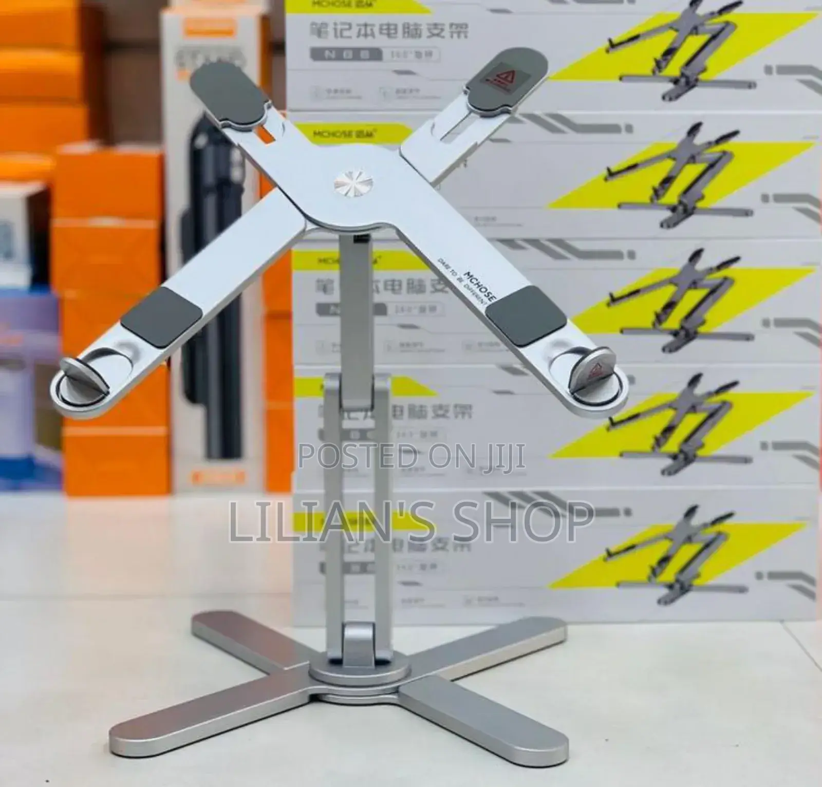 X-Shaped Design Laptop Holder.