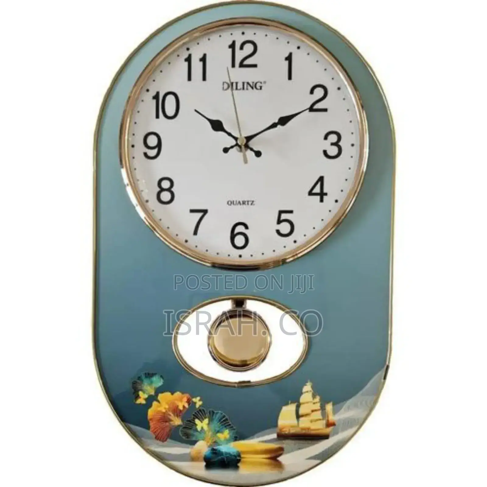 Diling Quiet Hours Analog Wall Clock - Beautiful