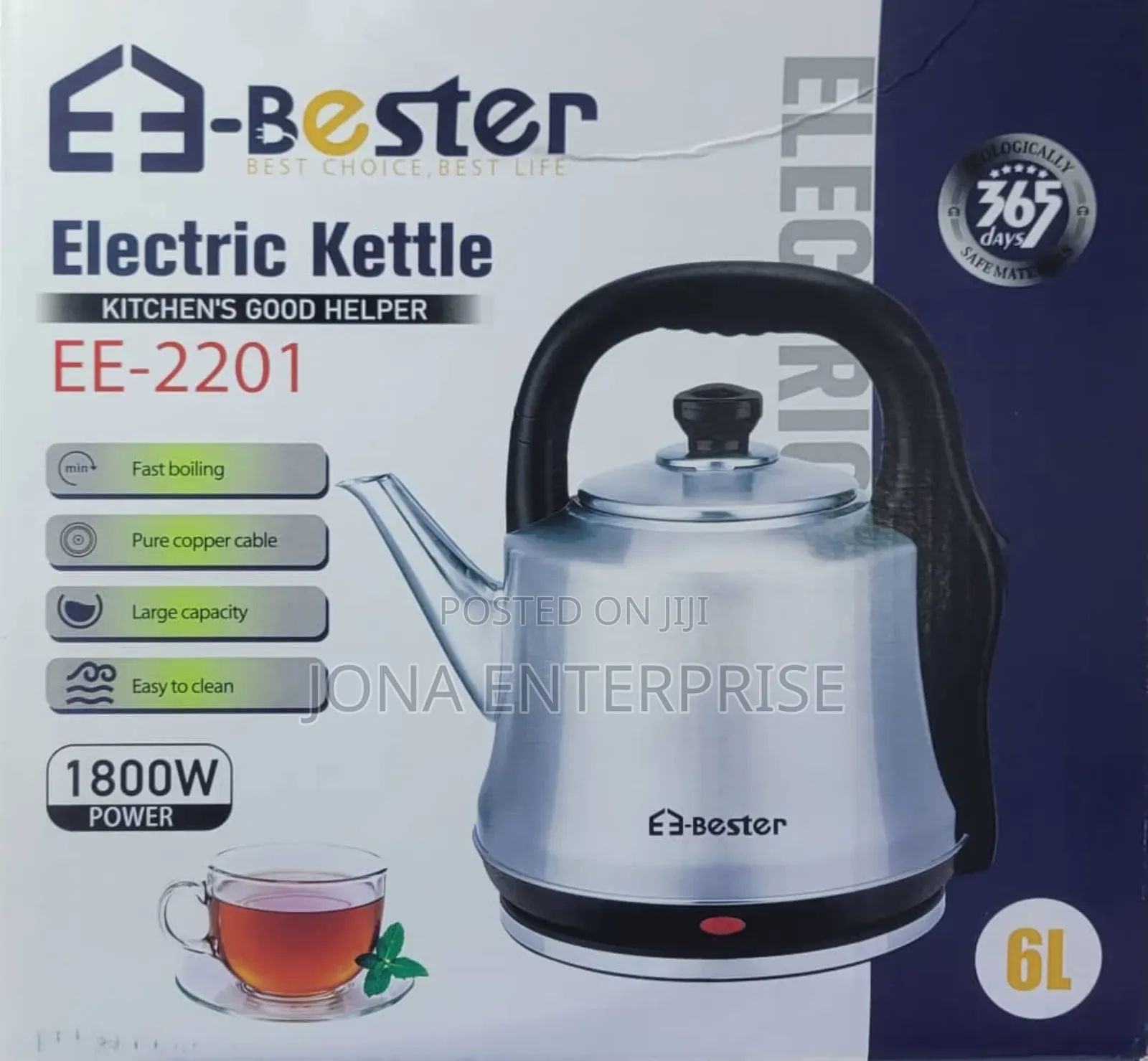 Electric Kettle 6litres