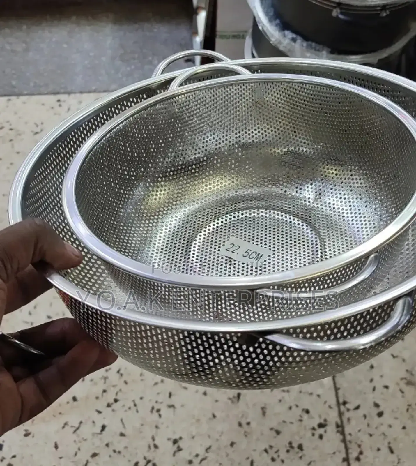 Stainless Steel Strainer 2 PCS