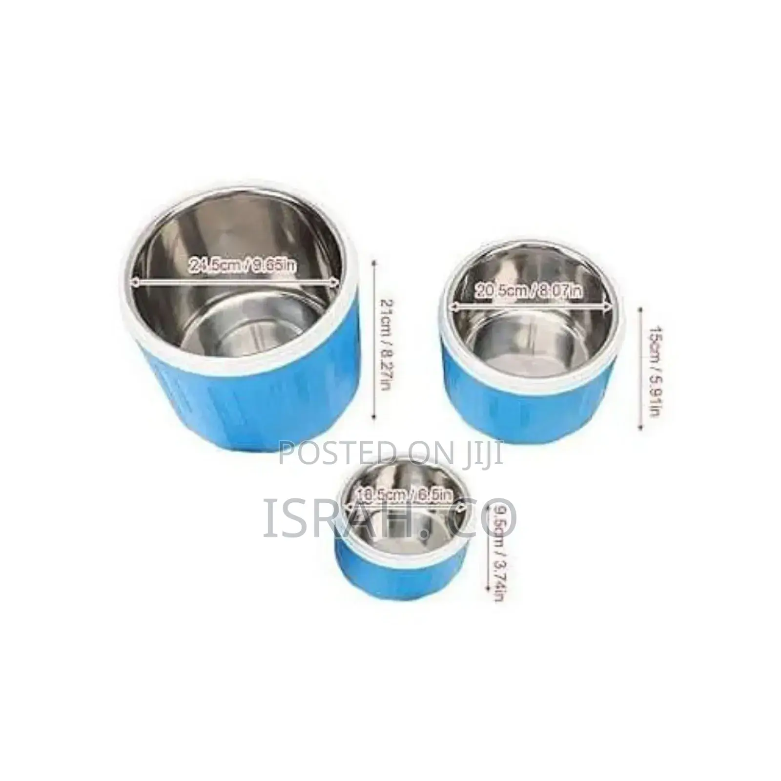 3 Piece of Stainless Steel Insulated Food Container Set