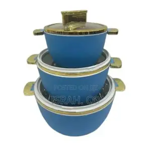 3 Piece of 1.8l+3.5l+6l Thermal Hot Pot Containers