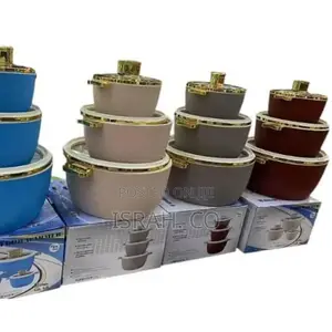 3 Piece of 1.8l+3.5l+6l Thermal Hot Pot Containers