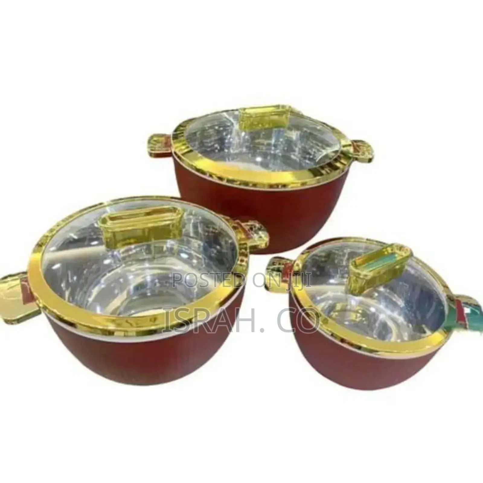 3 Piece of 1.8l+3.5l+6l Thermal Hot Pot Containers