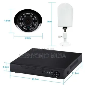Ahd 8-Channel CCTV Security System - Internet and 5g Viewing